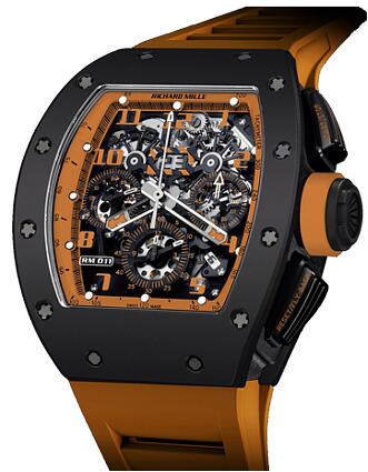 Richard Mille Replica Watch RM 011 Orange Storm TZP